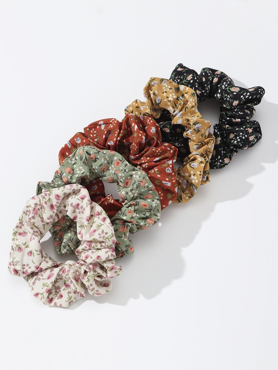 Tulip Bow Hair Clip with Trailing Ribbons