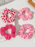Ditsy Floral Ribbon Scrunchie Set