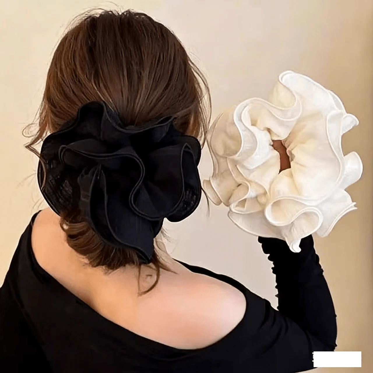 3D Flower Knit Hair Tie Set